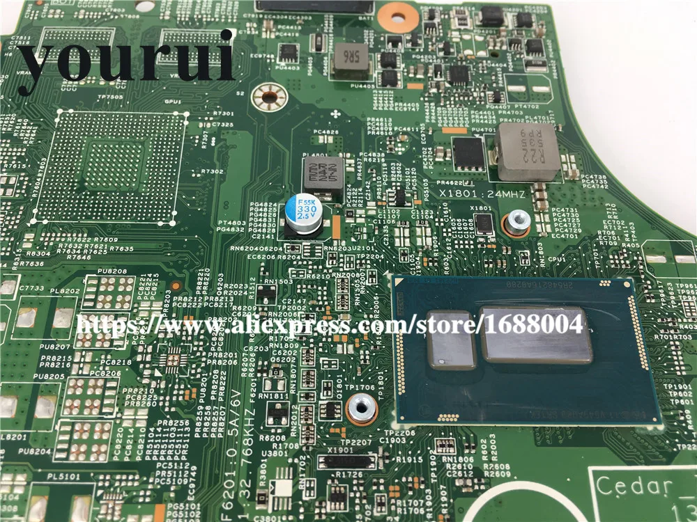 Материнская плата для ноутбука Dell Inspiron 3442 3542 WVGRF 0WVGRF CN-0WVGRF BR-0WVGRF MB 13269-1 PWB.