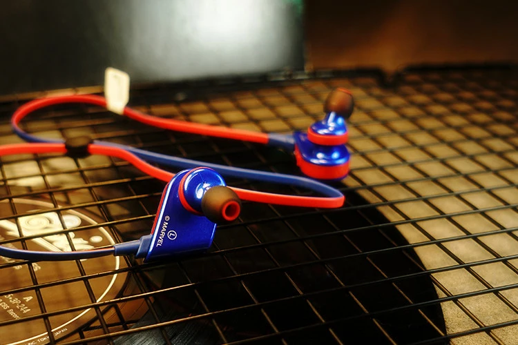 Новинка беспроводная bluetooth гарнитура мстители Капитан Америка K1 синий HIFI