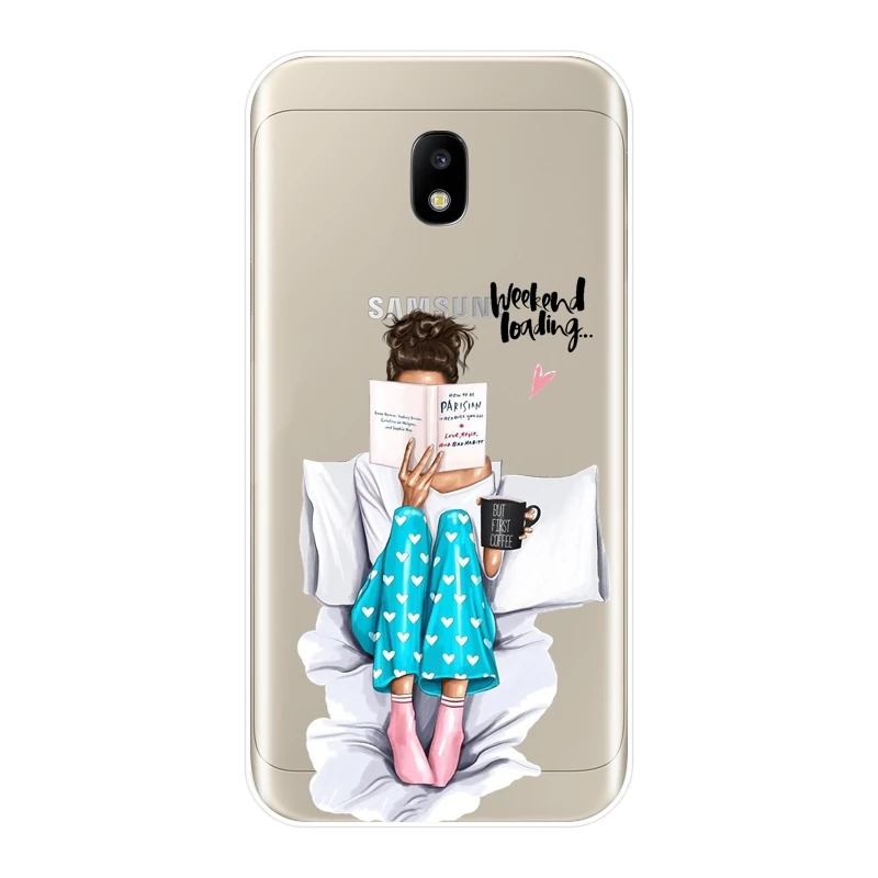 Чехол из ТПУ для Samsung Galaxy J2 J5 J7 Prime J3 2015 2016 2017 силиконовый мягкий чехол книжка J4 J6 J8