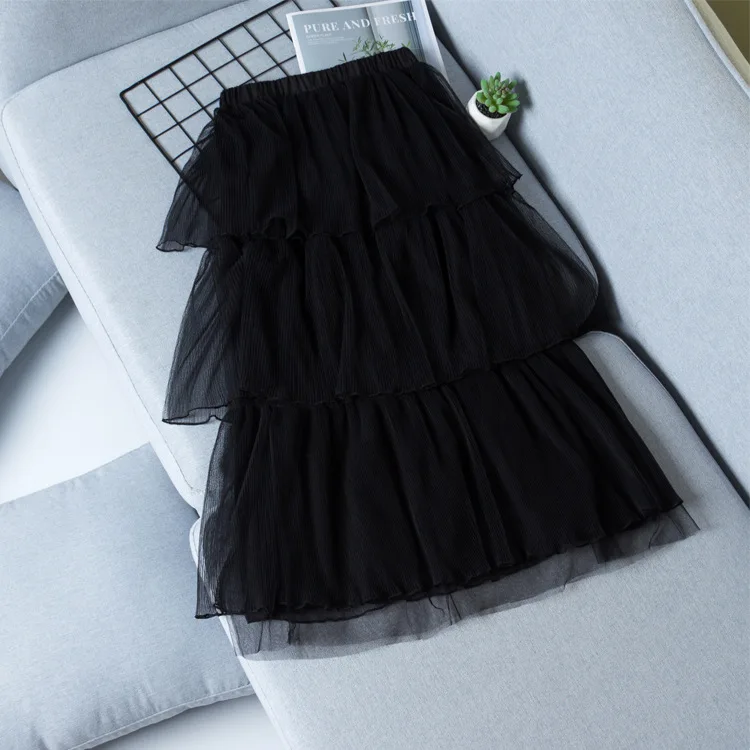 100% Бренд От 2 до 12 лет юбки пачки розового цвета для девочек Детская Пышная юбка в