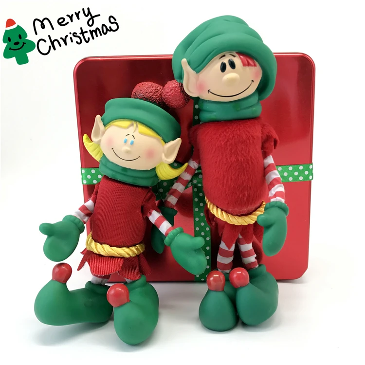 Рождественский эльф рождественский подарок кукла мягкая игрушка 23 см|gift doll|soft doll