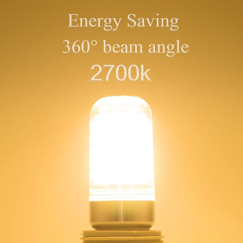 LED Bulb Corn E27 E14 220V Light SMD5730 Mini Smart IC Lamp 24/36/48/56/69/72LEDs Chandelier Home Decoration Z20 | Лампы и освещение