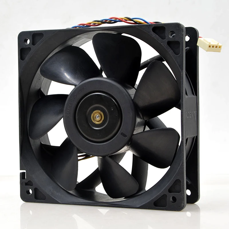 ForDelta QFR1212GHE QFR1212GHE-PWM 4 линии DC 12 В 2.7A 12038 120x120x38 мм ШИМ контроль скорости Сервер вентилятор охлаждения для Биткоин шахтера