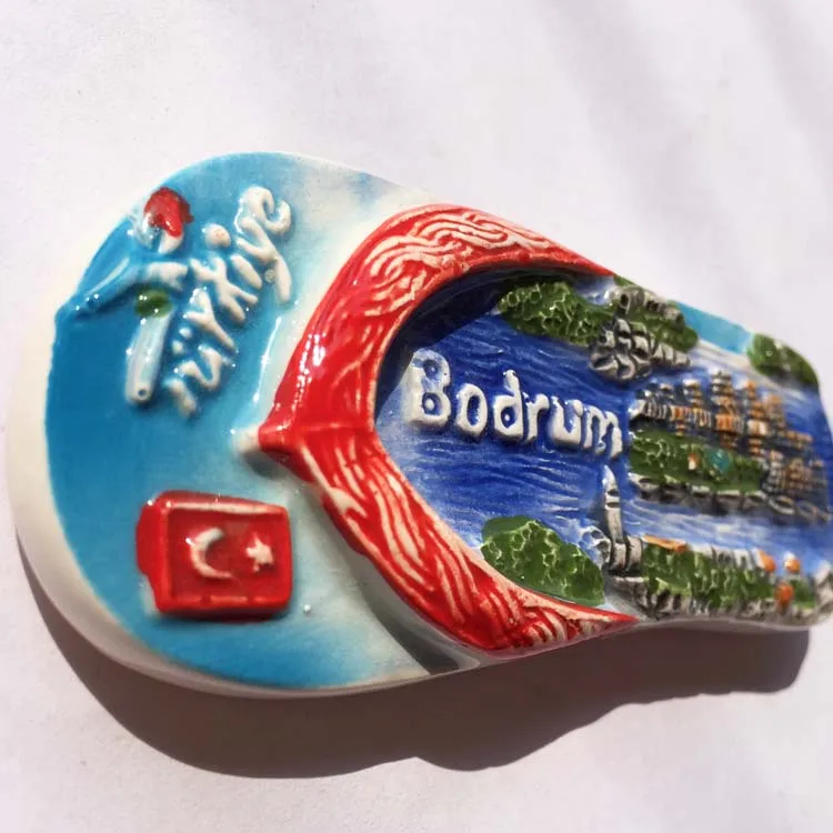 Турция Bodrum сувениры для путешествий стерео декорации керамика тумблер дом