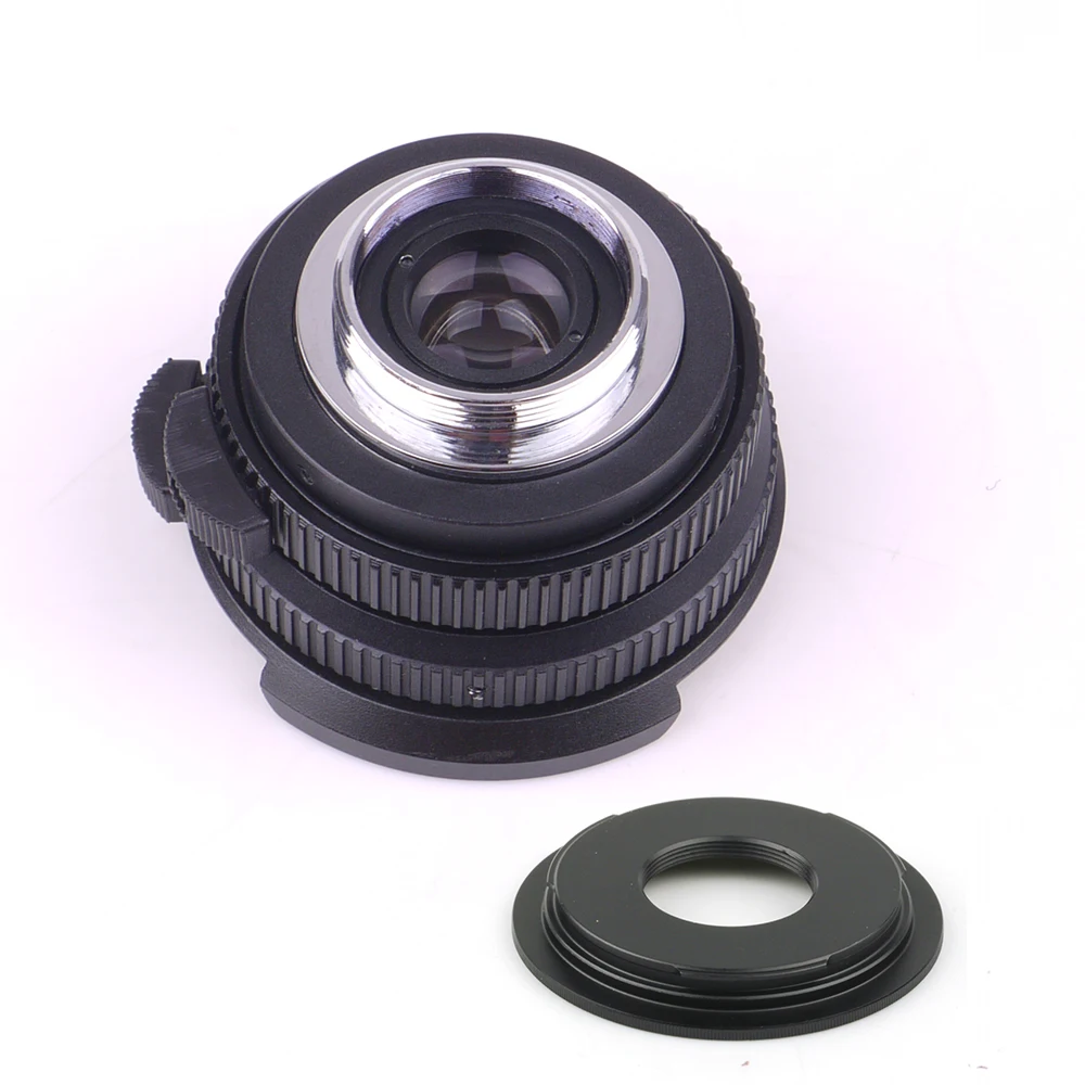 Объектив рыбий глаз 8 мм F3.8 для камеры C Mount + к Micro M4/3 / NEX N1 Pentax Q /Fuji M M2 переходное