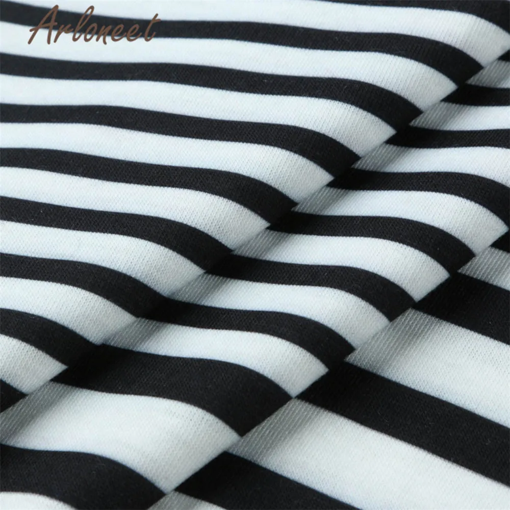 Одежда ARLONEET Женские топы для беременных футболка в полоску с принтом большой