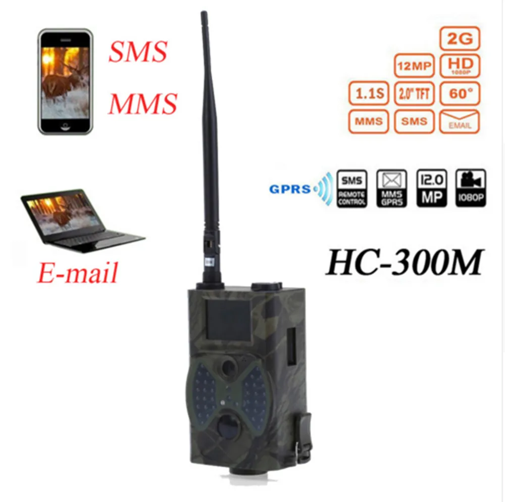 12MP охотничья камера hc300m 940NM ночного видения для охоты на диких животных MMS GSM SMS