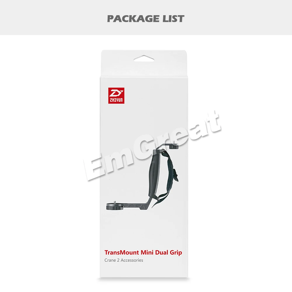 Zhiyun официальный Crane 2 Gimbal аксессуары L кронштейн для переустановки Mini Dual Grip LED