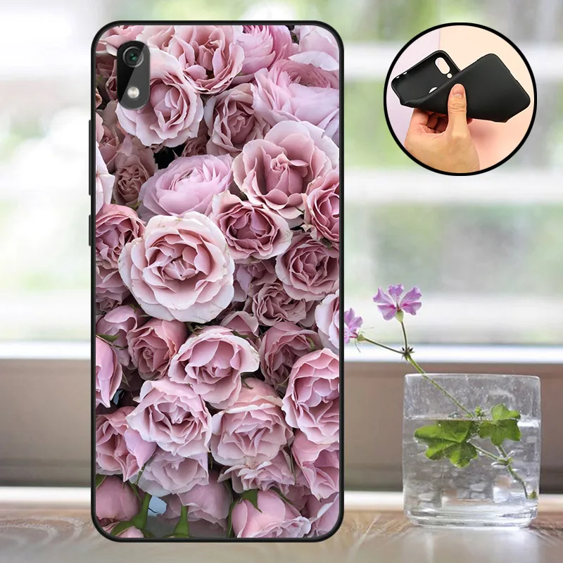 Черный корпус huawei Y5 силиконовый чехол huawei Y5 AMN-LX9 AMN-LX2 AMN-LX1 на заднюю панель для телефона huawei Y 5 Y5 чехол бампер - Цвет: DSM