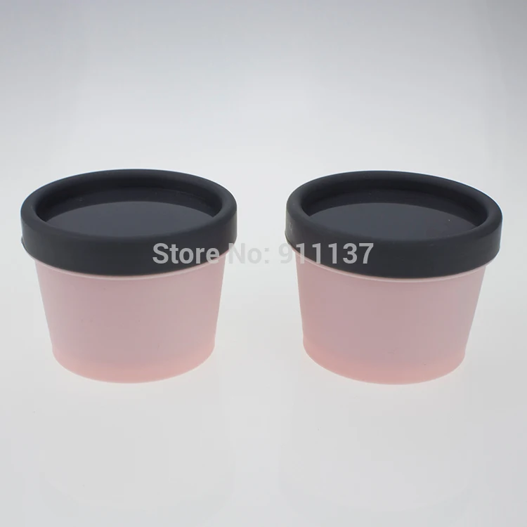 Недорогая круглая полипропиленовая пустая Косметическая банка 100 мл для крема