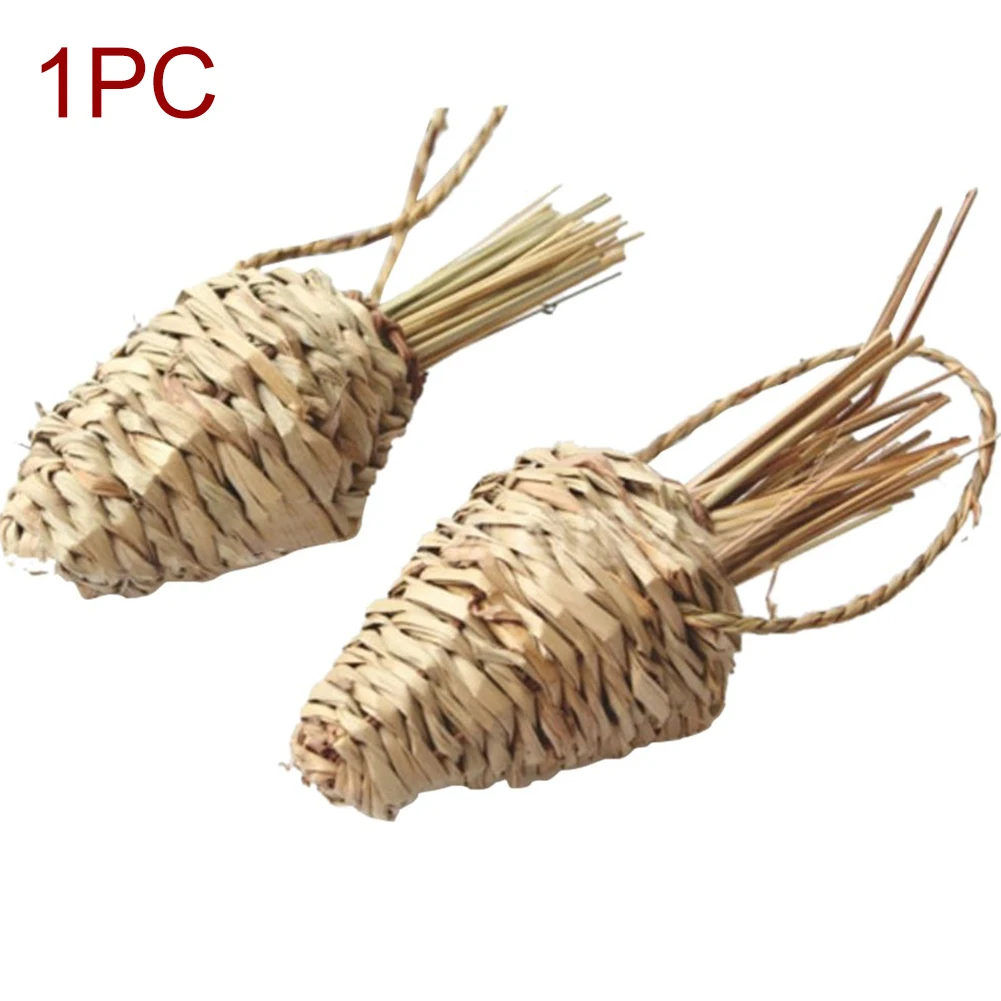 Плетеные морские свинки соломенные хомяки кролик ручка веревка подарок кусая