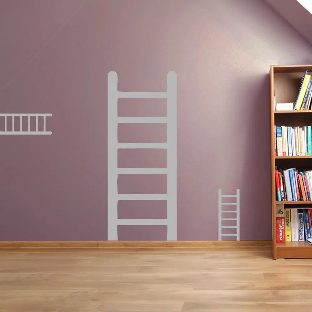 Muro Adesivi Adhesivos De Pared 3 комплекта лестница Наклейка на стену длина 1 м увеличивающие