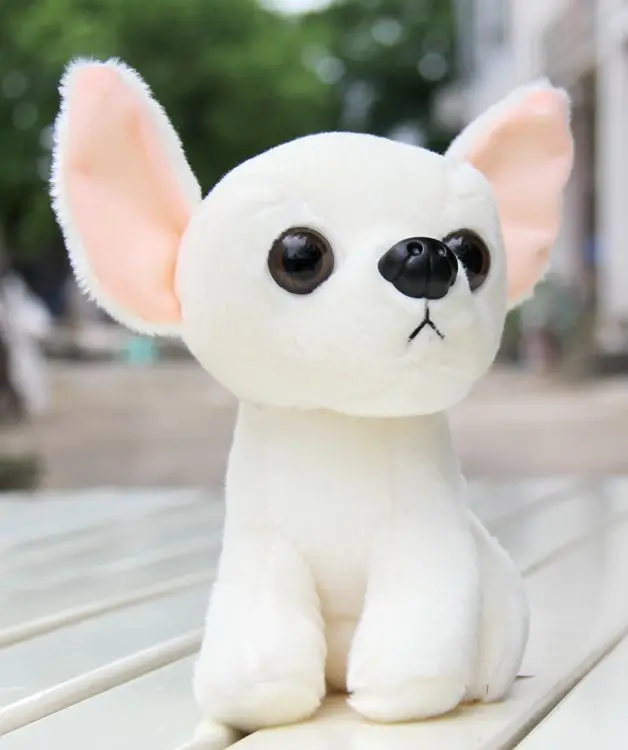 

about 20cm white chihuahua dog plush toy,baby toy Christmas gift h2932