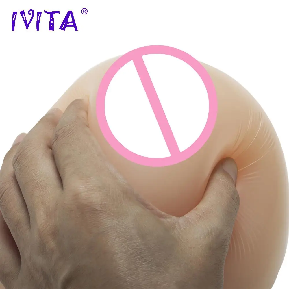 IVITA 2800 г огромная накладная Силиконовая грудь формы накладные груди усилитель