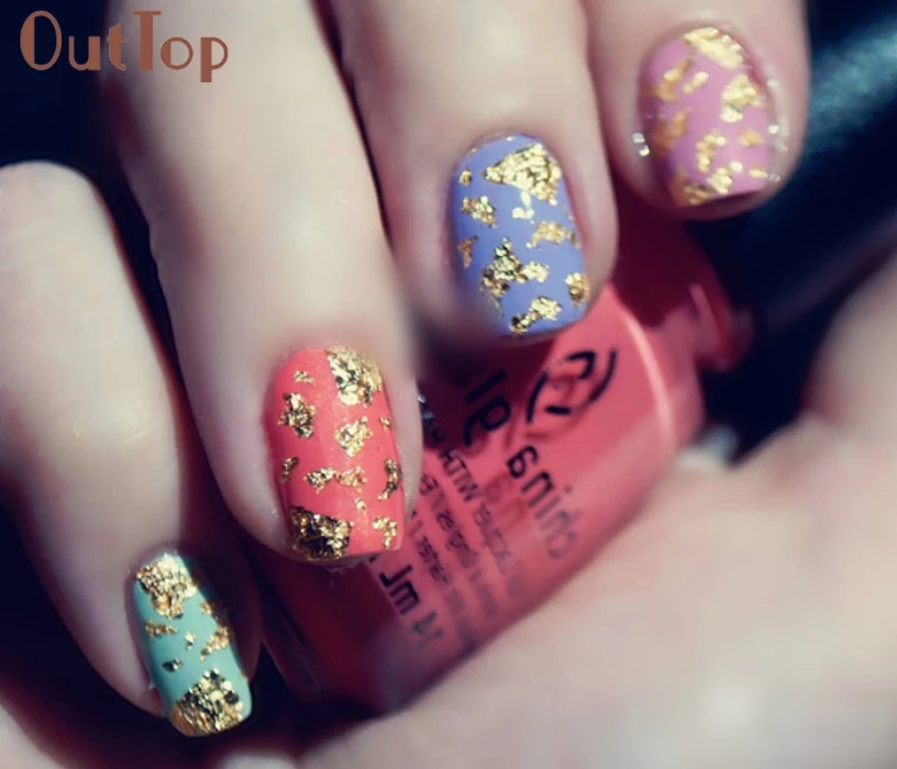 Красивые акриловые наклейки с блестками для женщин 12 шт. | Красота и здоровье