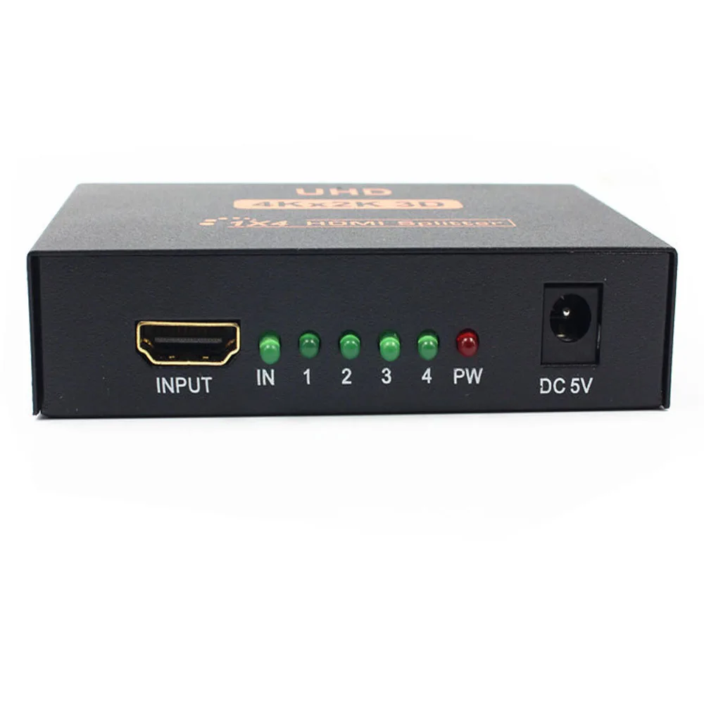 4K HDMI разветвитель 1 в 4 из 4 к 1080P HDMI 1X4 разветвитель 1X2 для ПК ноутбука STB DVD UHD tv
