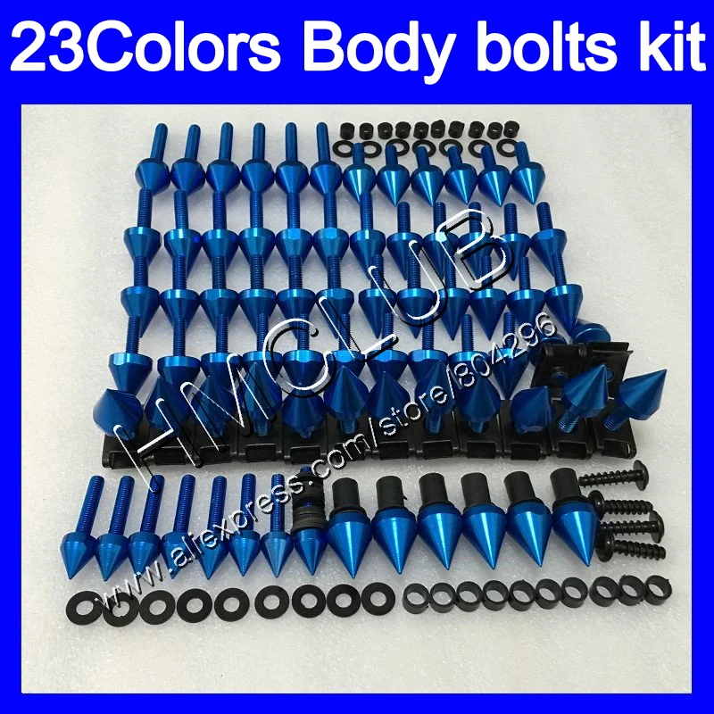 

Complete Fairing bolts kit For SUZUKI RGV250 VJ21 VJ23 RGV 250 88 89 90 97 98 1988 1989 1997 1998 Full Body screws Nuts screw