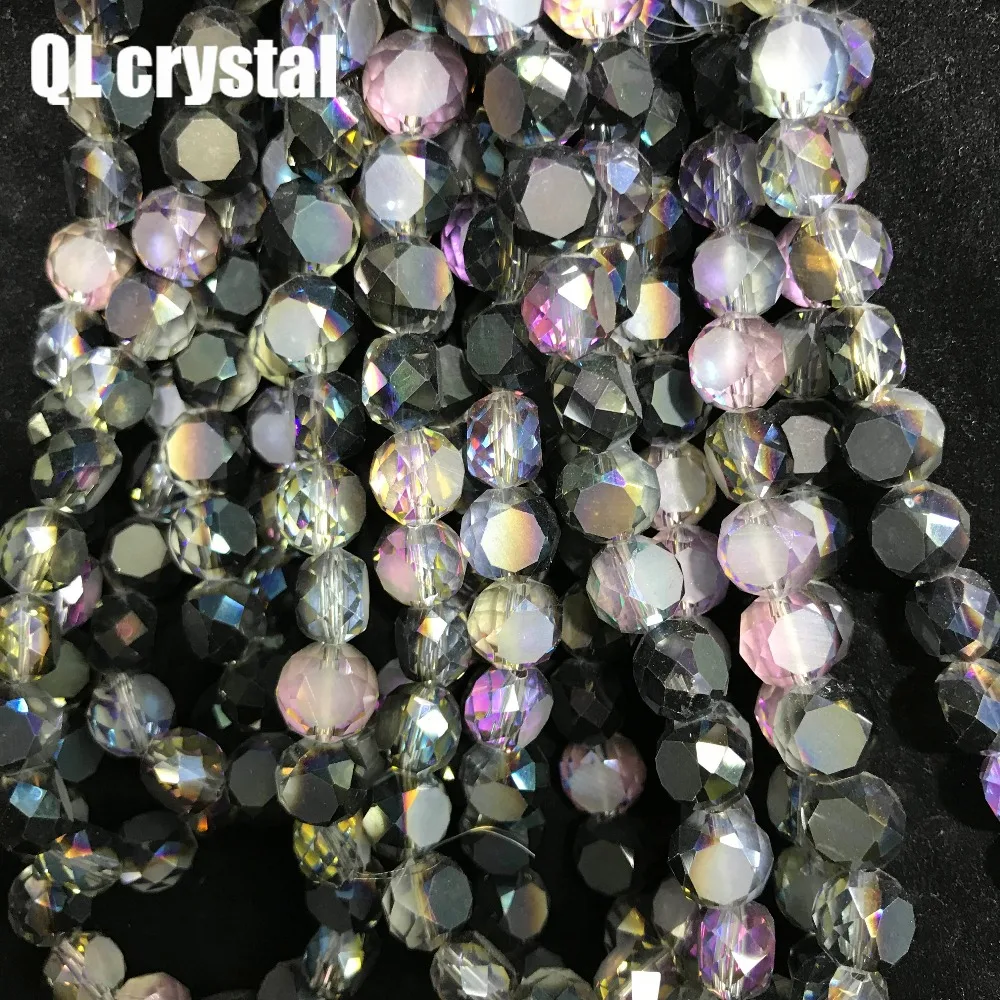 50pcs 12mm Bicone Austria Crystal beads Charm loose spacer Beads DIY Earrings necklace hadicraft bracelet jewelry | Дом и сад