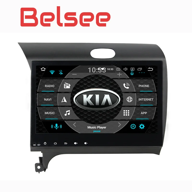 Belsee Kia Forte K3 Cerato 2013 2014 2015 2016 Android 8 0 Авто головное устройство 10 1 &quotавтомобильное