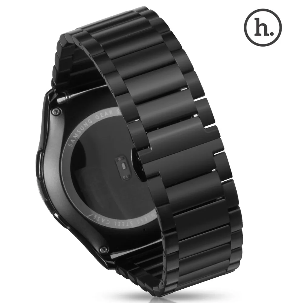 HOCO 20 мм Бабочка Пряжка ремешок из нержавеющей стали для samsung Galaxy gear S2 классический