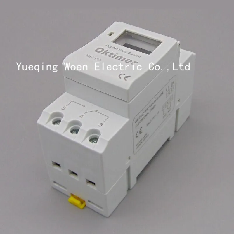 Цифровой программируемый таймер Oktimer THC15A 220 В переменного тока 16 А|switch ac|timer switches