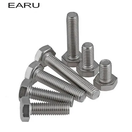 2 pcs M8*150 316 Stainless Steel External Hex Hexagon Screws Bolt DIN933 Standard Factory Directly Wholesale Good Quality | Обустройство