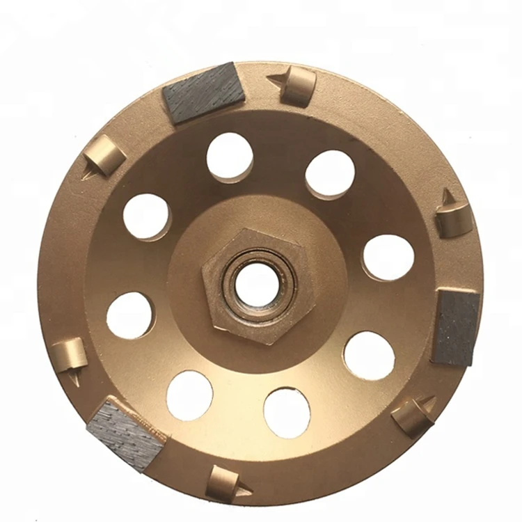PCD07 D125mm бетонный PCD шлифовальный диск 5 дюймов Напольный коврик алмазная
