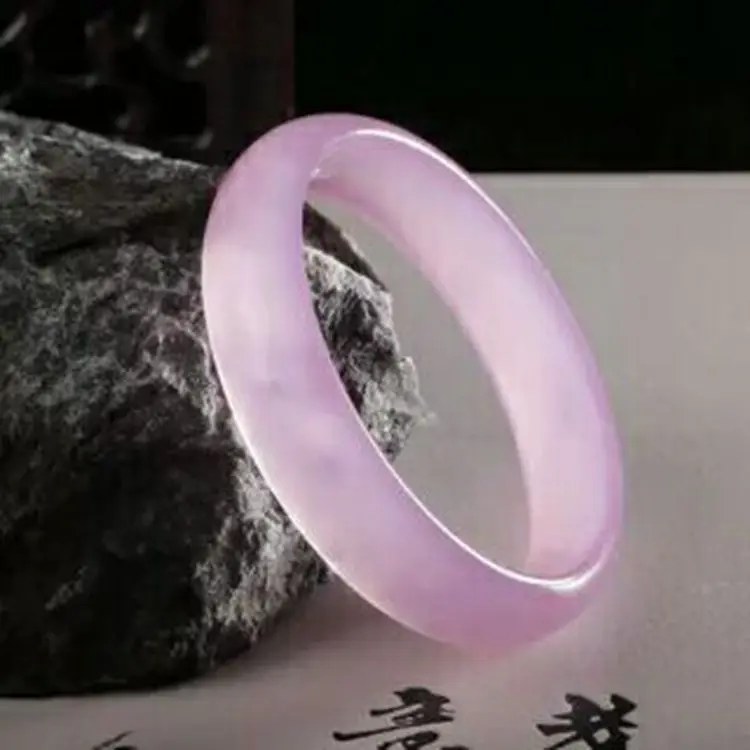 Natural Purple Chalcedony Agate Bracelet|gift gifts|gift accessoriesgift bracelet |