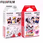 Фотобумага Fujifilm Instax Mini, 20 листов, Винни-Пух, медовый Мишка + Микки, мгновенная пленка для камеры Mini 8 7s 25 50s 90 9 SP-1 2