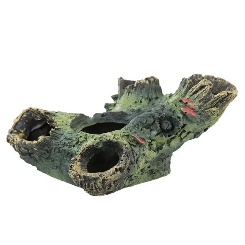 Аквариумный аквариум ствол дерева смола подводный Декор украшение | Дом и сад