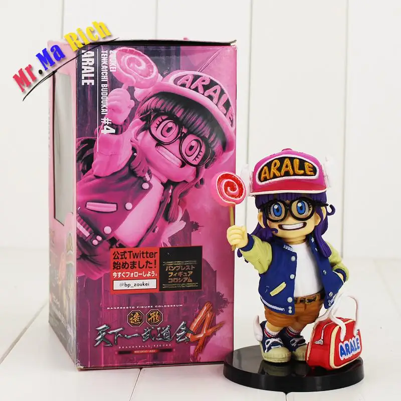 13 см аниме Dr. Slump Figura Arale ПВХ фигурка игрушка Con Il E Borsa Da Viaggio скульптура Гранде модельло Bambole|figure toy|dr. slumppvc toy |