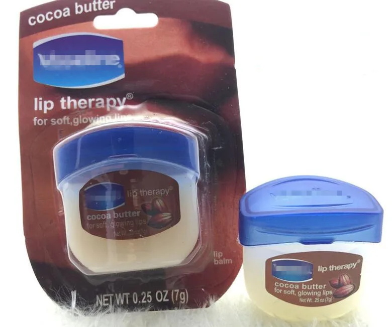 cocoa butter 1 шт Уход за губами вазелин бальзам для губ Макияж губ чистый Вазелин Желе румяные губы 7 г 0,25 унций защита кожи увлажняющий - Цвет: cocoa butter