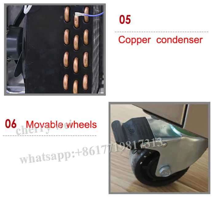 Высокое качество 110V 220V плоская сковородка замораживания Мороженое жарки чайник