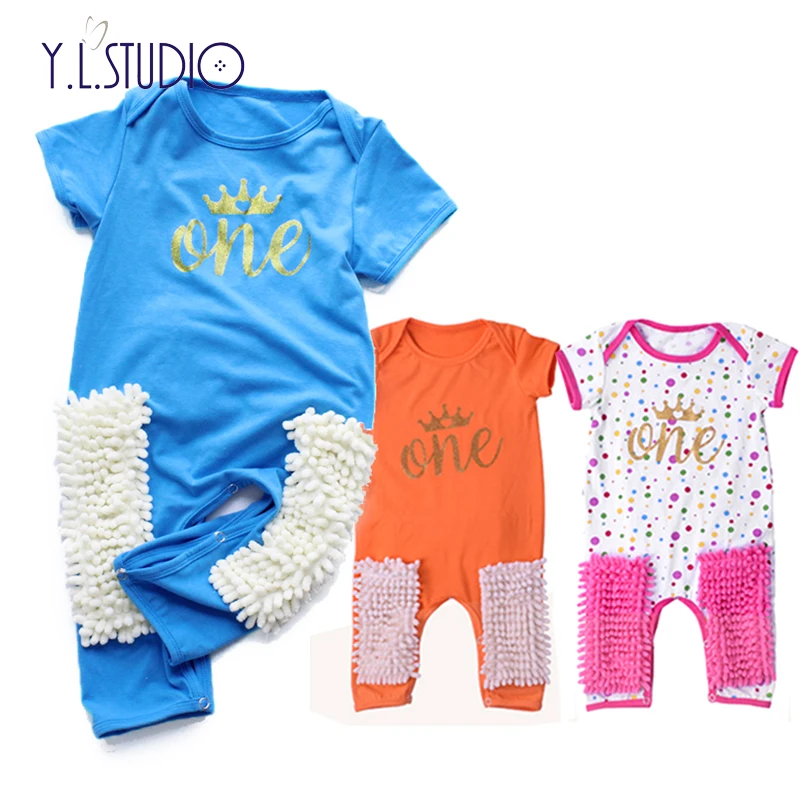 Детские комбинезоны Одежда для новорожденных на 1 день рождения летний цельный