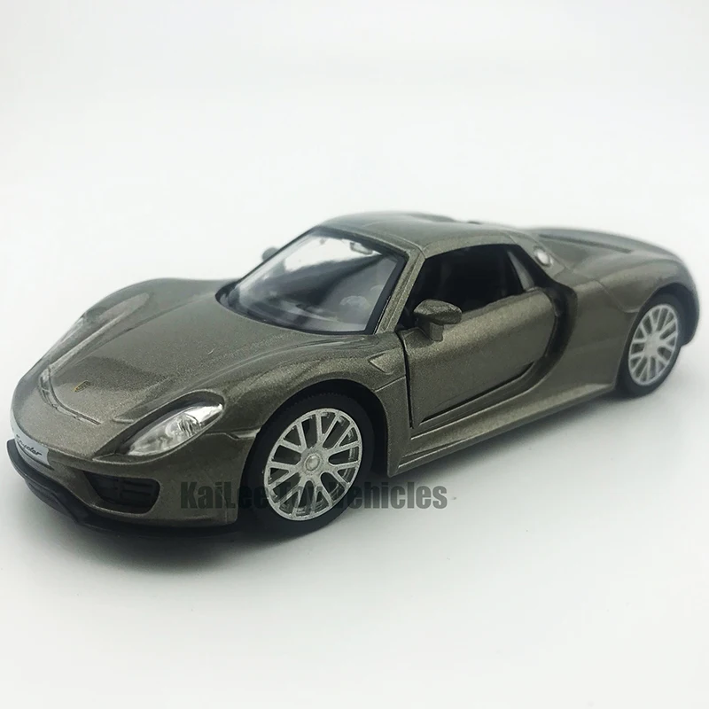 1:34 сплава модели автомобилей Высокая моделирования 918 серый металл Diecasts