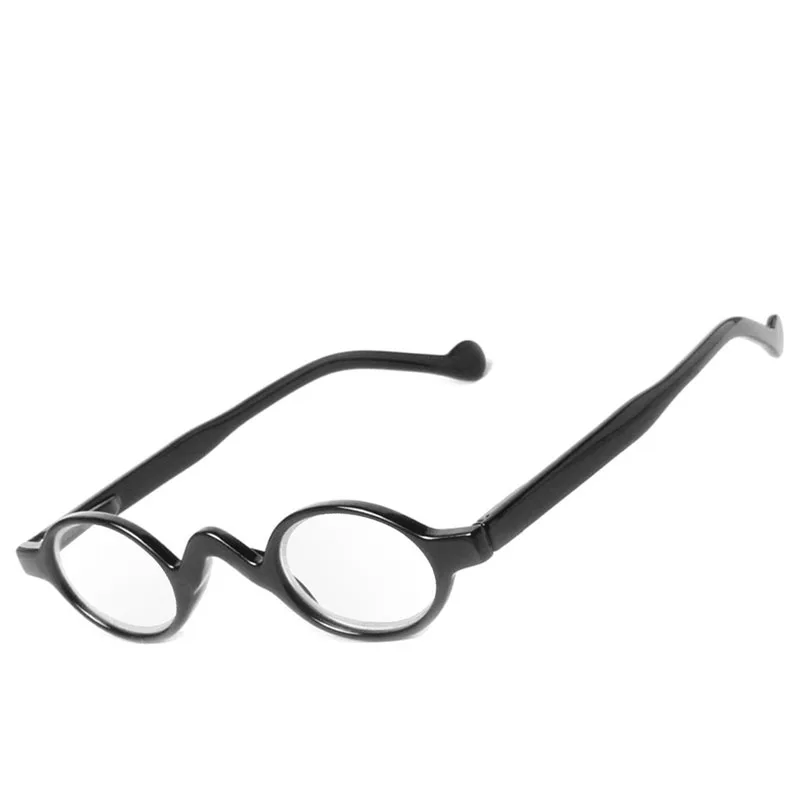 Винтажные маленькие очки для чтения в круглой оправе мужчин и женщин