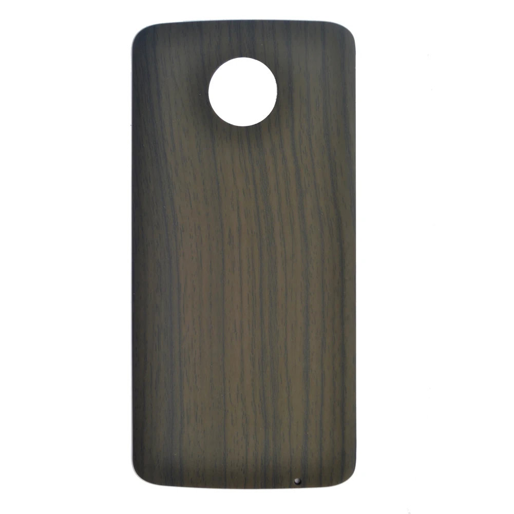 Gray Imitation wood Ультратонкий Магнитный адсорбции задняя пластина для motorola moto z2 play z2 силы z play droid телефона moto mods Стильный чехол - Цвет: Gray Imitation wood