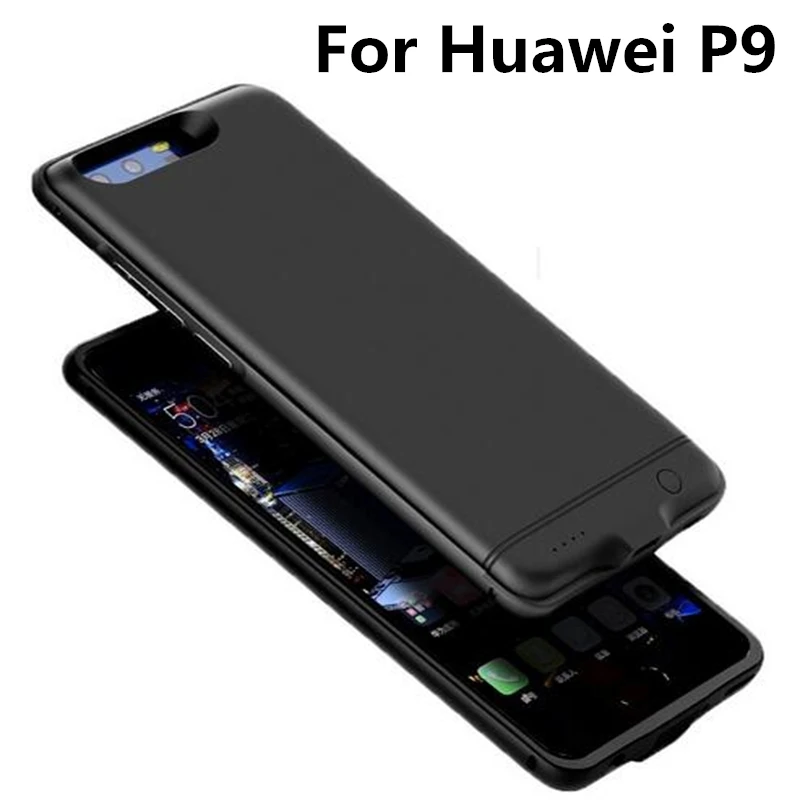 For Huawei P9 Battery Charger Case 6000 Mah Metal Frame Backup Cover Smart Power Bank case | Мобильные телефоны и