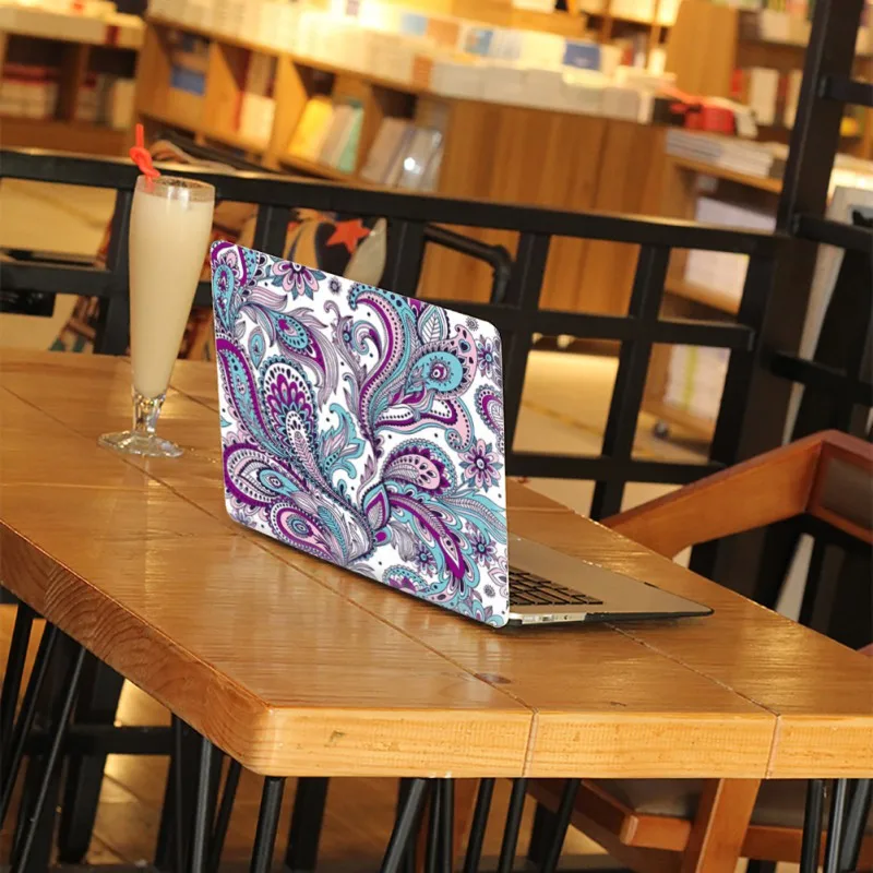 Модный тонкий Матовый Жесткий чехол прорезиненный защитный для MacBook 13 дюймов pro/13