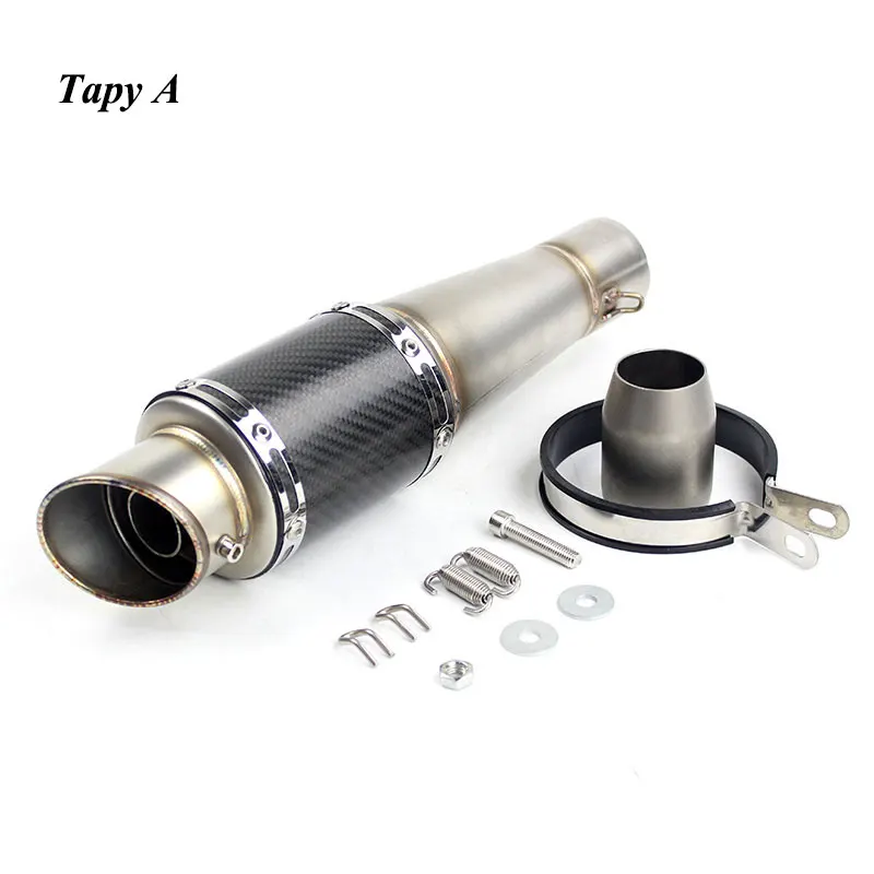 Выхлопная труба мотоцикла Escape Akrapovic Moto Escapamento Para Universel GP 51 мм для Austin Racing GSXR600 nc750x