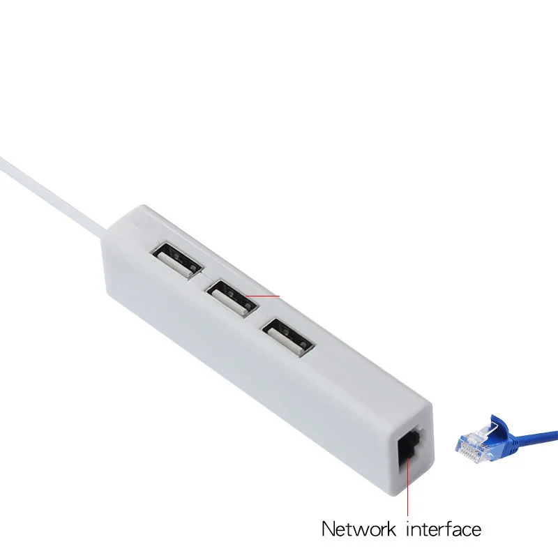 3-Порты и разъёмы USB 3,0 UBS 2,0 HUB адаптер с 100 100 1000 конвертер Gigabit Ethernet с 3 портами(стандарт 3,0 Порты в RJ45 Gigabit Ethernet Порты и разъёмы