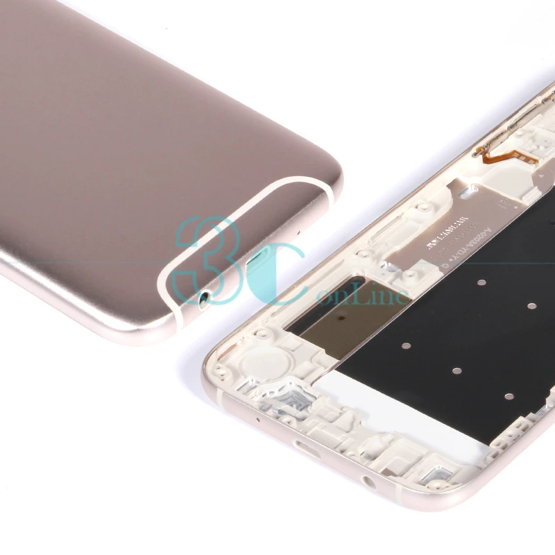 Задняя крышка для Samsung Galaxy J7 Pro металлический корпус задней двери чехол J730F