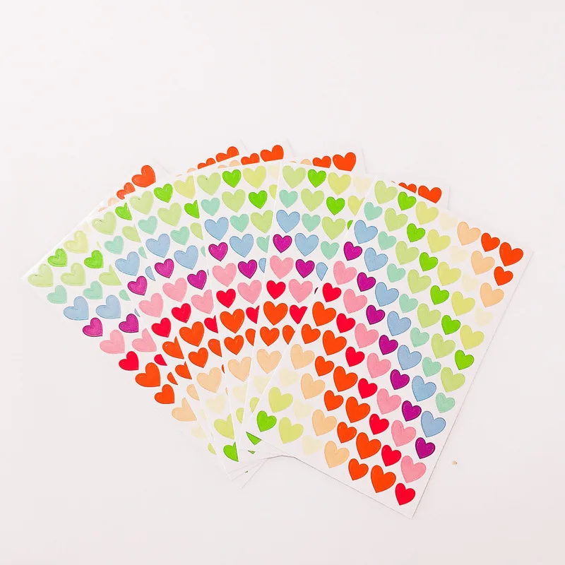 Фотоальбом сделай сам 6 листов 1 комплект|set colores|dot dotsheart heart |