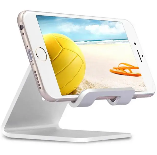 Мобильный телефон алюминиевый держатель для зарядки сотового телефона