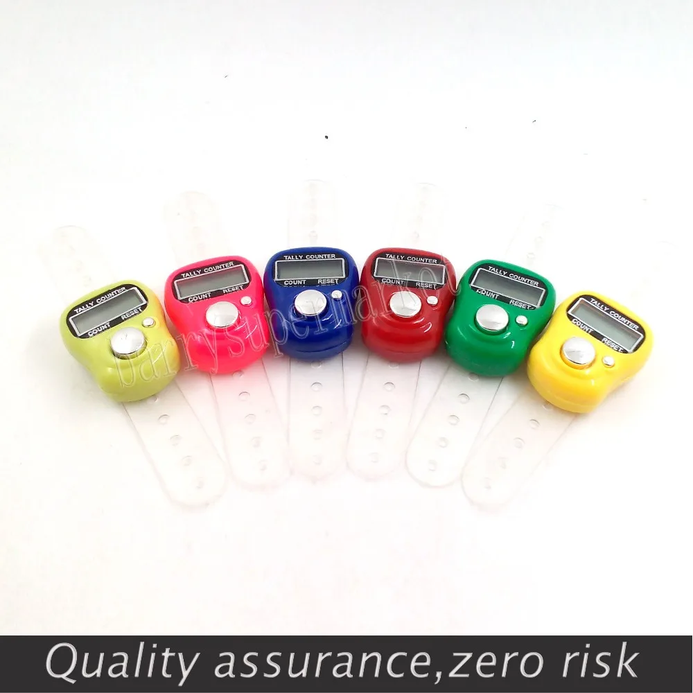 1000 шт./лот Мини ЖК электронный цифровой Гольф Пальчиковый ручной счетчик musabah hatim