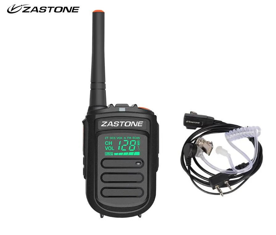 Синий Zastone MINI9 UHF 400-470MHz игрушечная рация портативное мини-радио HF трансивер Портативный радиоприемник для охоты - Цвет: Синий