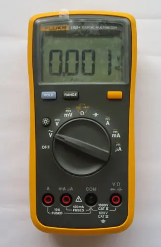 100% оригинал FLUKE 15B + F15B автоматический Диапазон Цифровой мультиметр метр DMM|multimeter