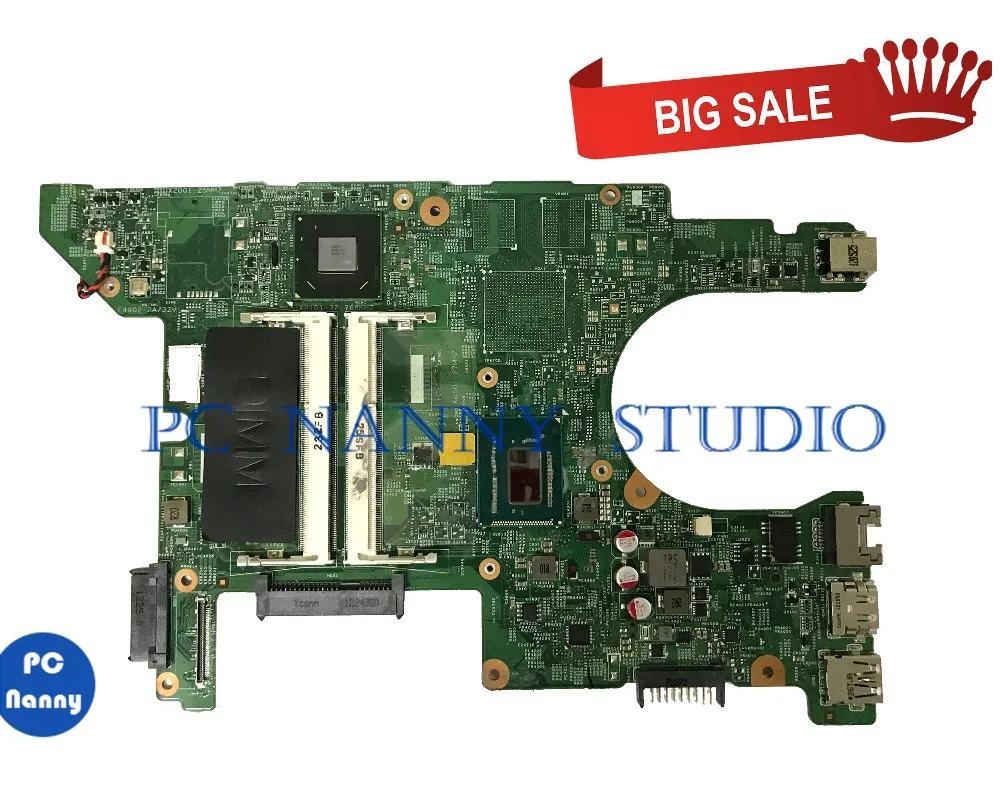 Pcnanny 0 wjwgj для Dell Inspiron 14z 5423 Материнская плата ноутбука i3 3217U DDR3