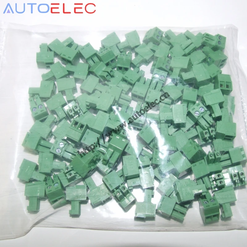 

Pitch 3.81mm 2P PCB terminal blocks Plug component instead of PHOENIX CONTACT NO: MC 1.5/2-ST-3.81 pcb connector 1803578