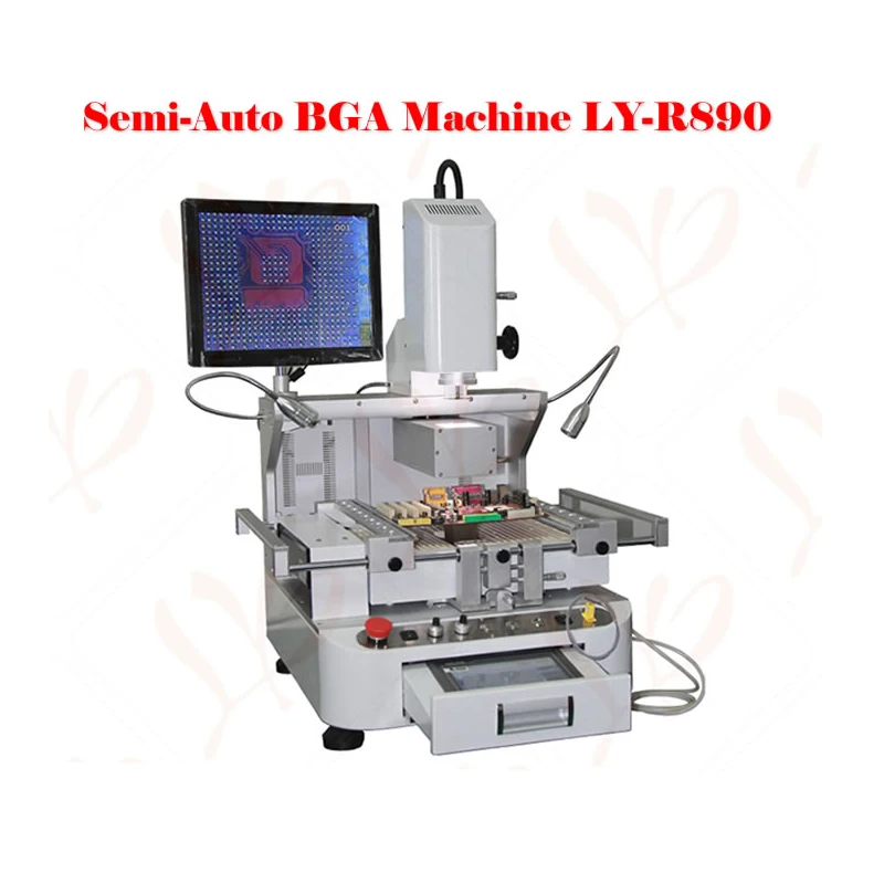 Высокое качество bga машина для переделки LY R890 полуавтоматическая паяльная